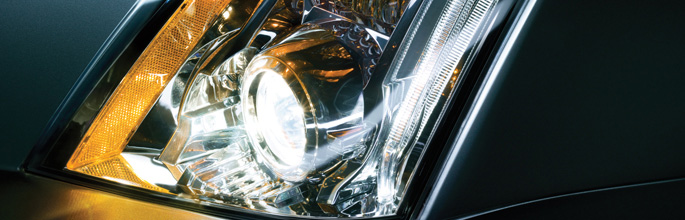 Адаптивное головное освещение для Cadillac CTS Coupe 2012