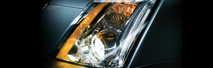 Спортивный седан Cadillac CTS 2011 МГ: адаптивная система головного освещения